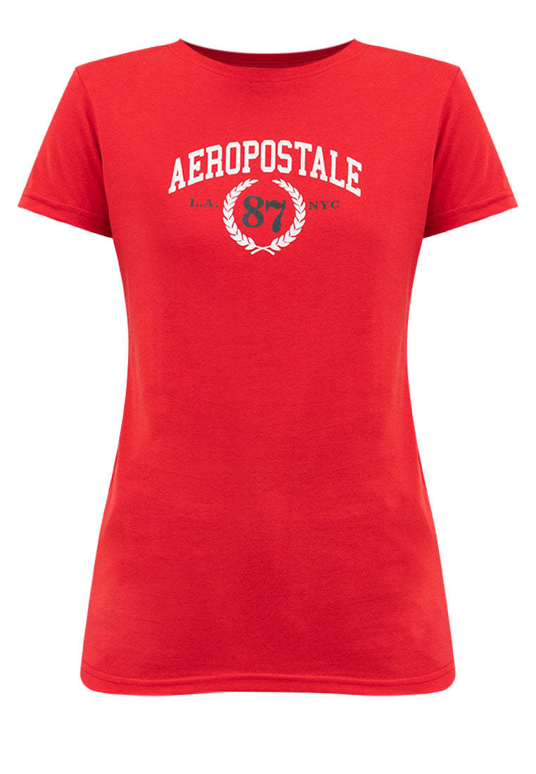 LA 87 NYC TEE  True Red