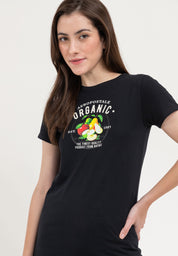 REGULAR FIT GRAPHIC LADIES T-SHIRT