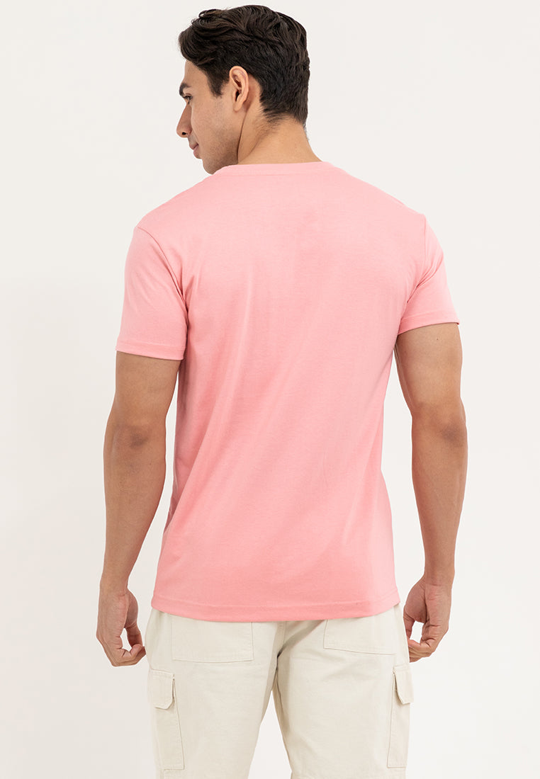 COTTON JERSEY MEN'S TEE W/ HI-DEM & SOFT TOUCH PRINT