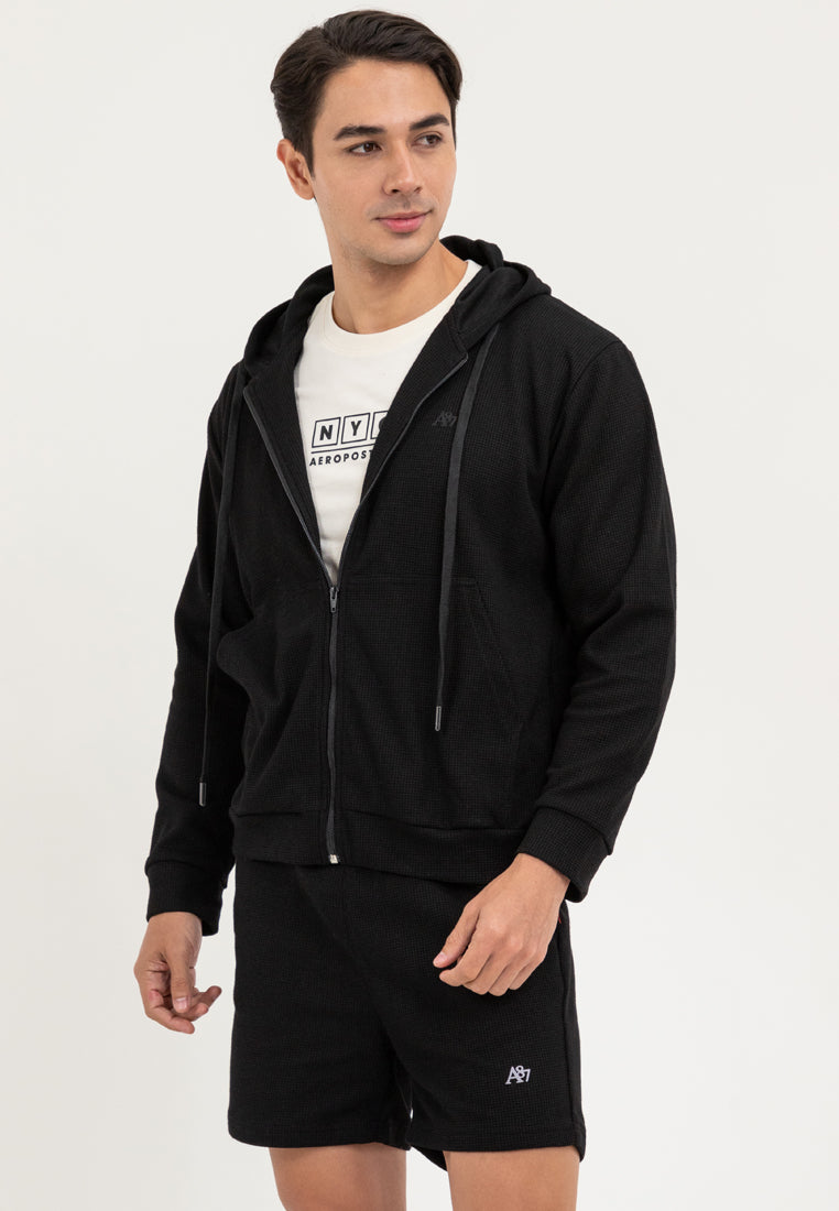 AEROPOSTALE ESSENTIAL ZIP THRU MEN'S HOODIE