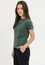 COMFORT FIT GRAPHIC LADIES T-SHIRT Forest Green