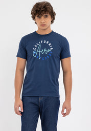 California West Coast Tee Navy Blue