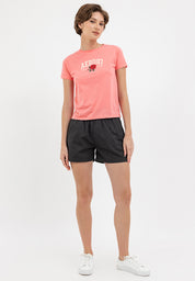 ELASTIC WASIT PAPERBAG SHORTS Dark Gray
