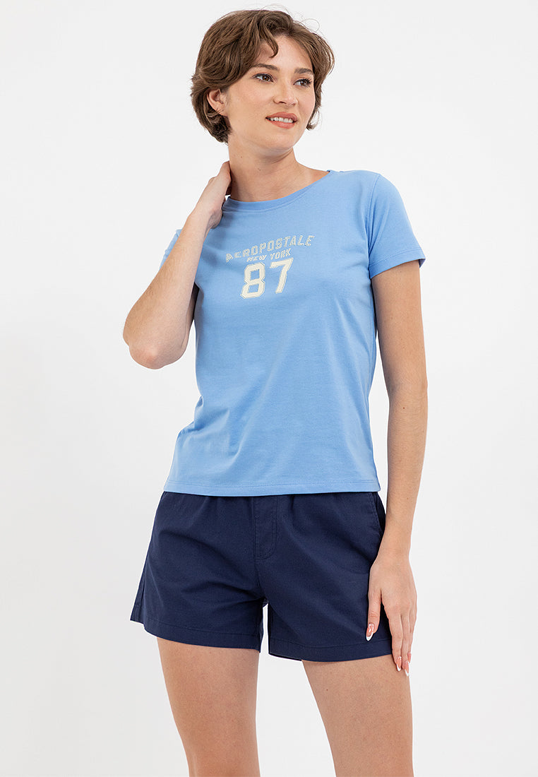 87 GRAPHIC TEE Sky Blue