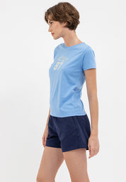 87 GRAPHIC TEE Sky Blue