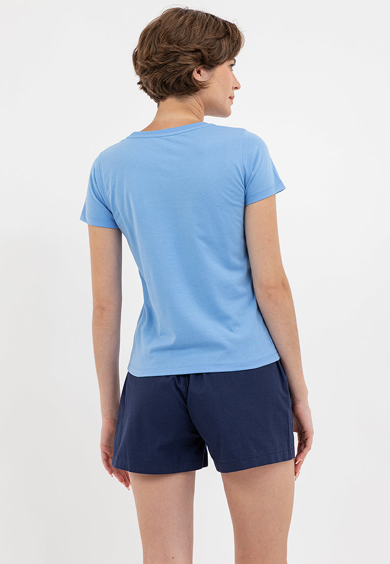 87 GRAPHIC TEE Sky Blue