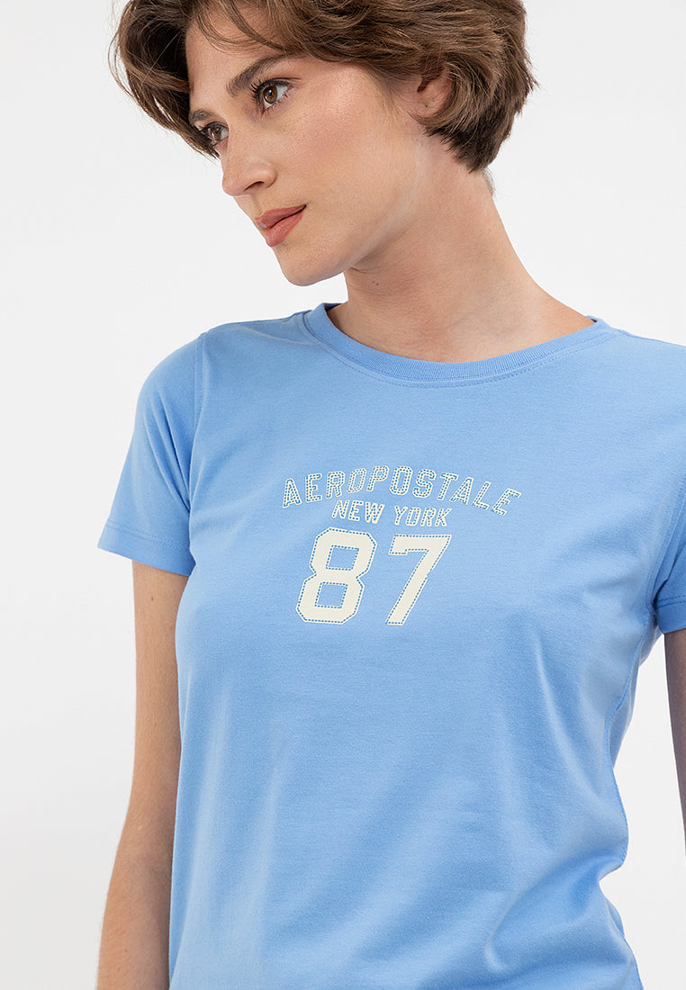 87 GRAPHIC TEE Sky Blue