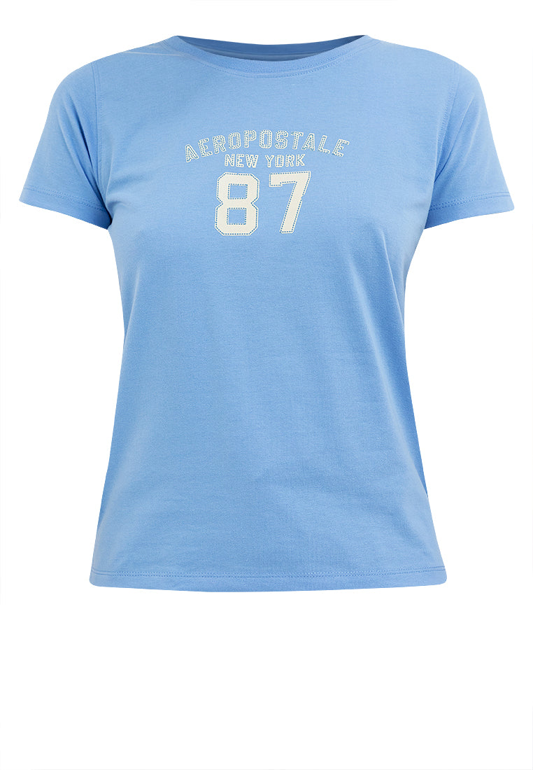 87 GRAPHIC TEE Sky Blue