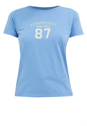 87 GRAPHIC TEE Sky Blue