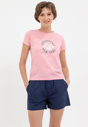 ORIGINAL EST 1987 TEE Light Salmon Pink