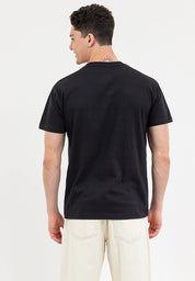 VERTICAL LOGO TEE Black