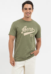 BRAND LOGO APPLIQUE TEE