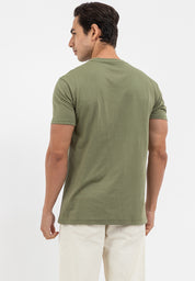 BRAND LOGO APPLIQUE TEE