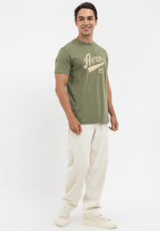BRAND LOGO APPLIQUE TEE
