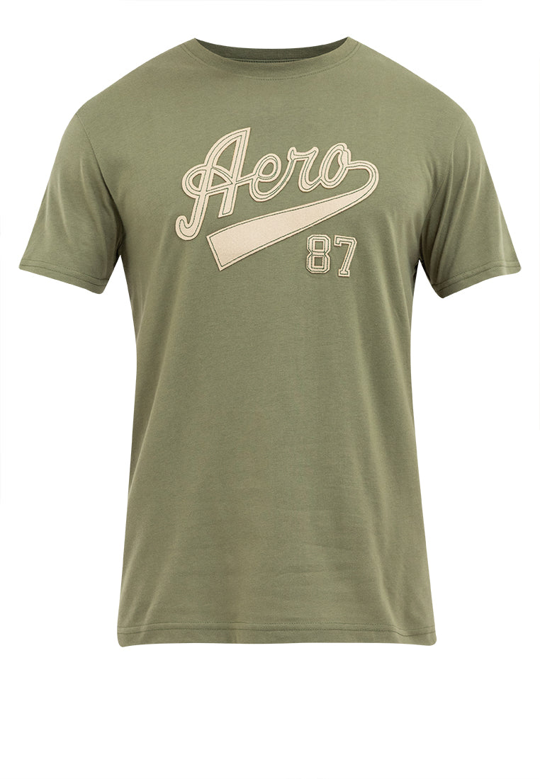 BRAND LOGO APPLIQUE TEE