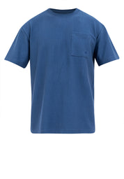 STRIPE WAFFLE LOOSE POCKET TEE