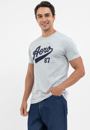 BRAND LOGO APPLIQUE TEE
