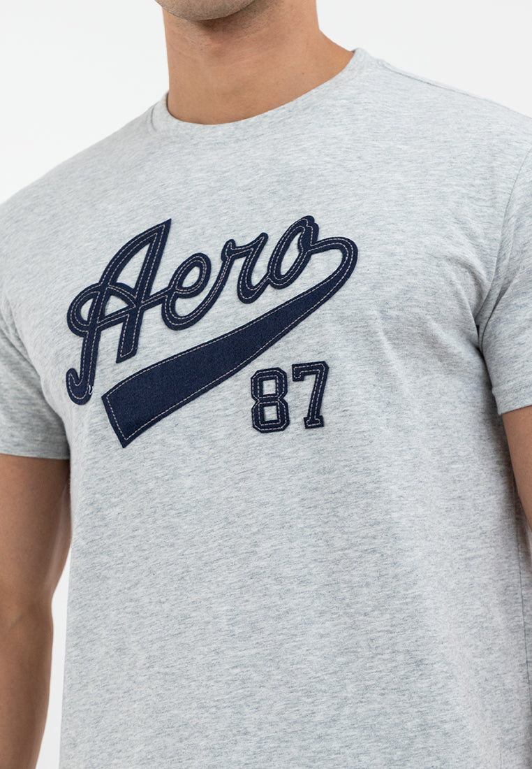 BRAND LOGO APPLIQUE TEE