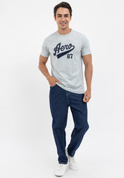 BRAND LOGO APPLIQUE TEE