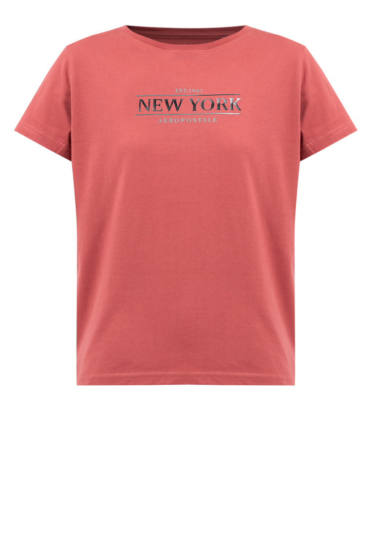 NEW YORK TEE  Dusty Cedar