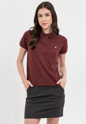 A87 POLO SHIRT Bitter Chocolate