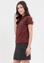 A87 POLO SHIRT Bitter Chocolate