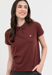 A87 POLO SHIRT Bitter Chocolate