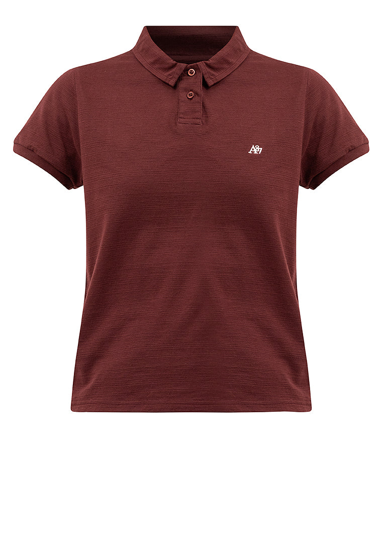 A87 POLO SHIRT Bitter Chocolate