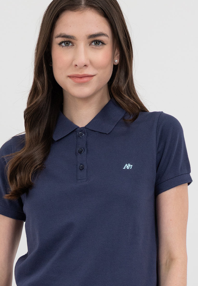 A87 POLO SHIRT Navy Blue