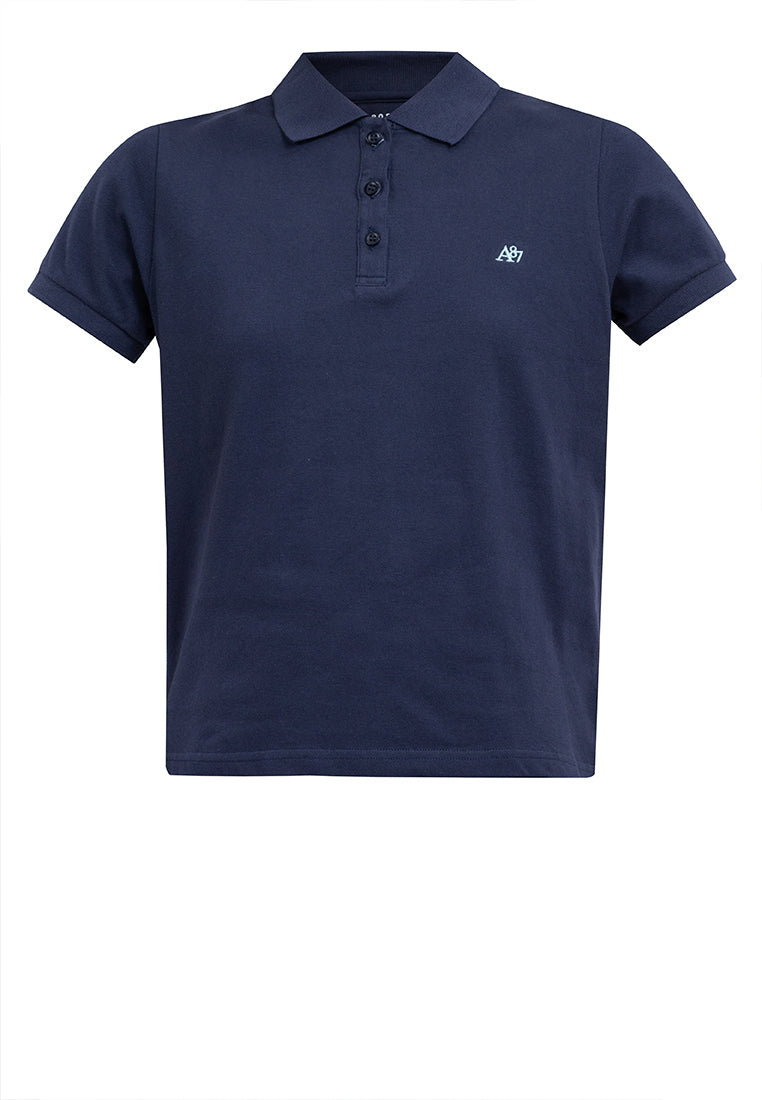 A87 POLO SHIRT Navy Blue