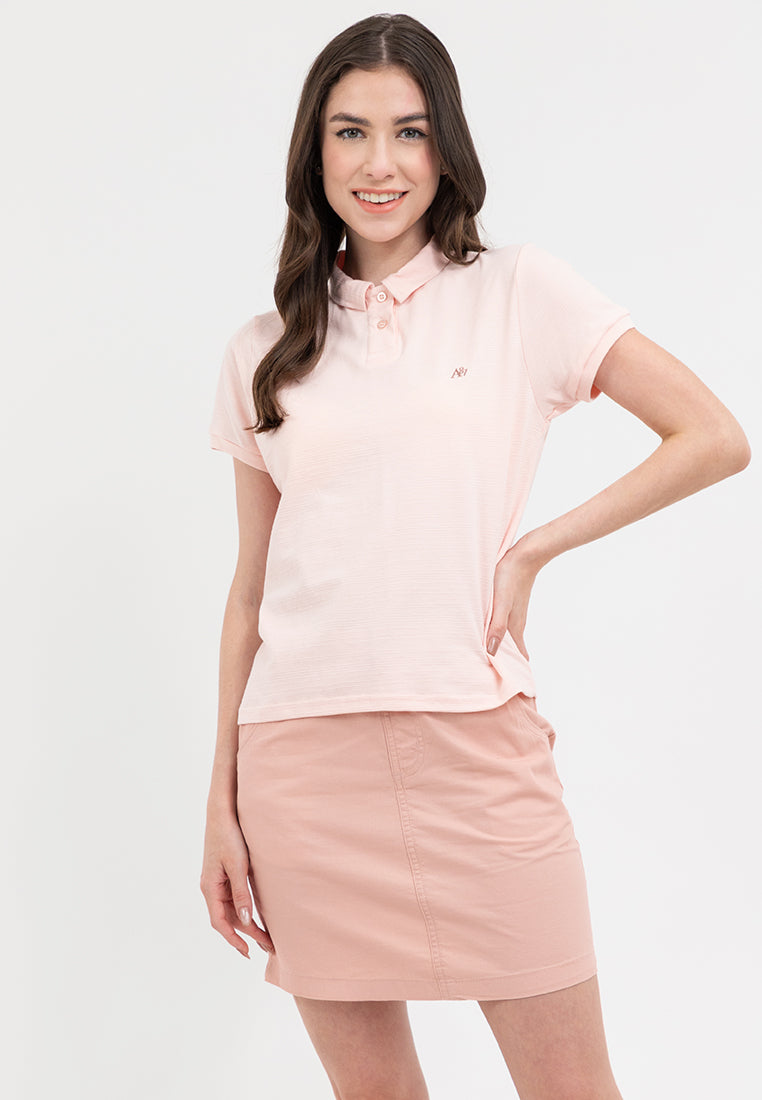 A87 POLO SHIRT Gossamer Pink