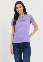 NEW YORK TEE  Violet Tulip