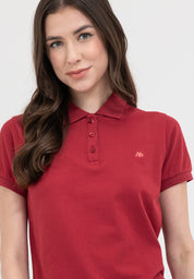A87 POLO SHIRT Maroon