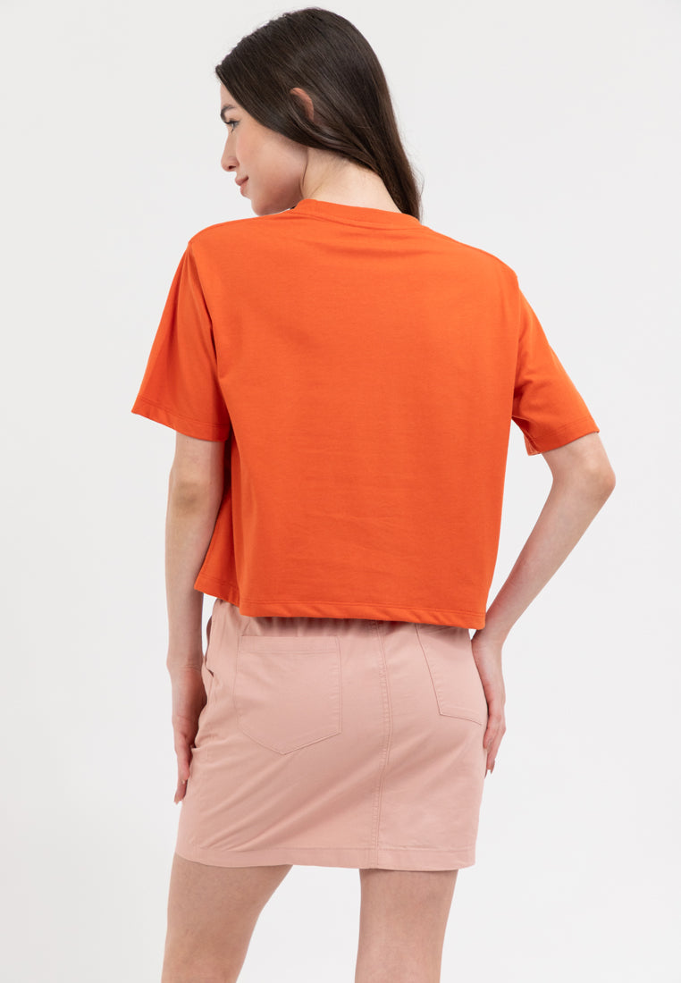 BRAND LOGO BOXY TEE