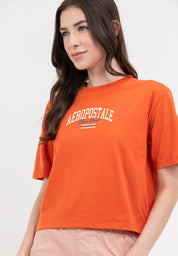 BRAND LOGO BOXY TEE