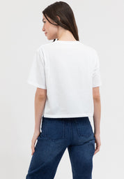 BRAND LOGO BOXY TEE