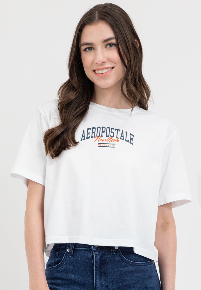 BRAND LOGO BOXY TEE