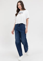 BRAND LOGO BOXY TEE
