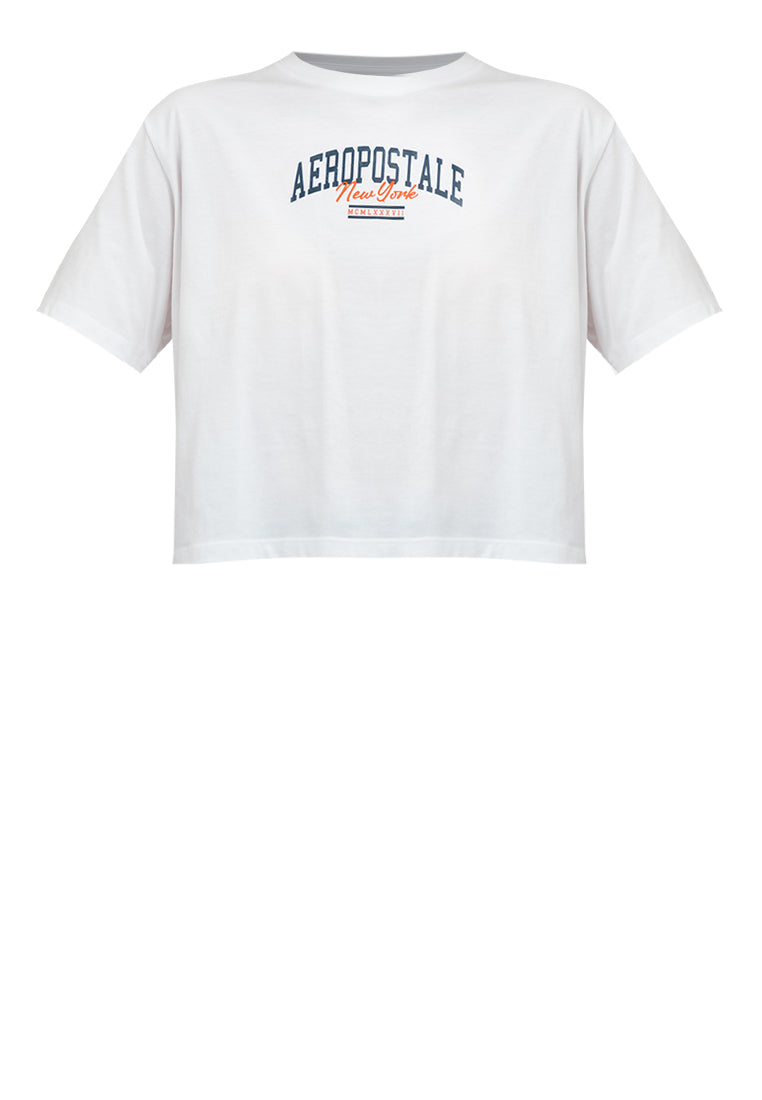 BRAND LOGO BOXY TEE