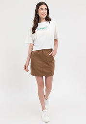 ELASTIC WAIST SKIRT