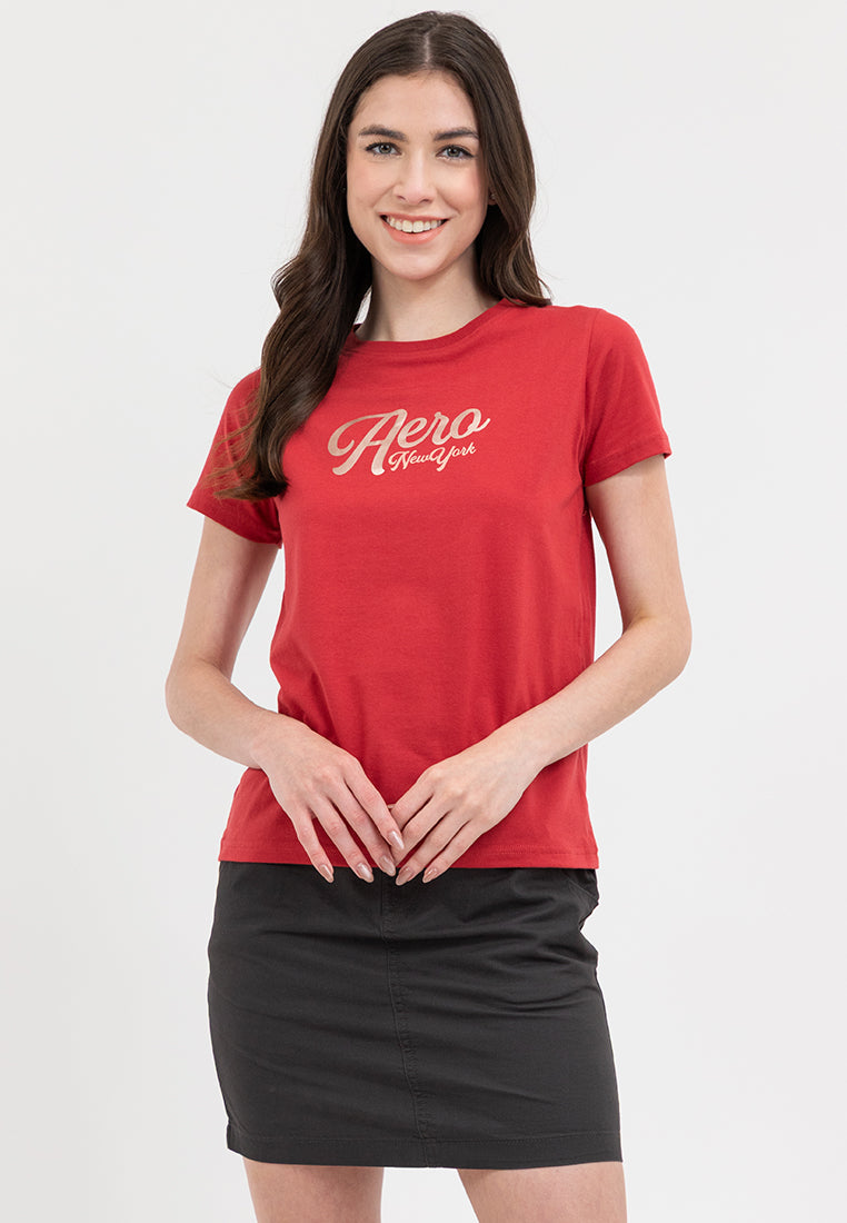 BRAND LOGO SCRIPT TEE Chili Pepper