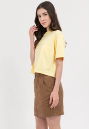 EMBOSSED LOGO BOXY TEE