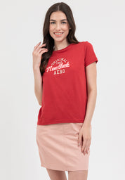 NEW YORK APPLIQUE TEE  Chili Pepper