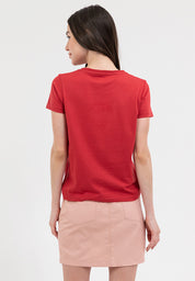 NEW YORK APPLIQUE TEE  Chili Pepper
