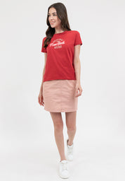 NEW YORK APPLIQUE TEE  Chili Pepper