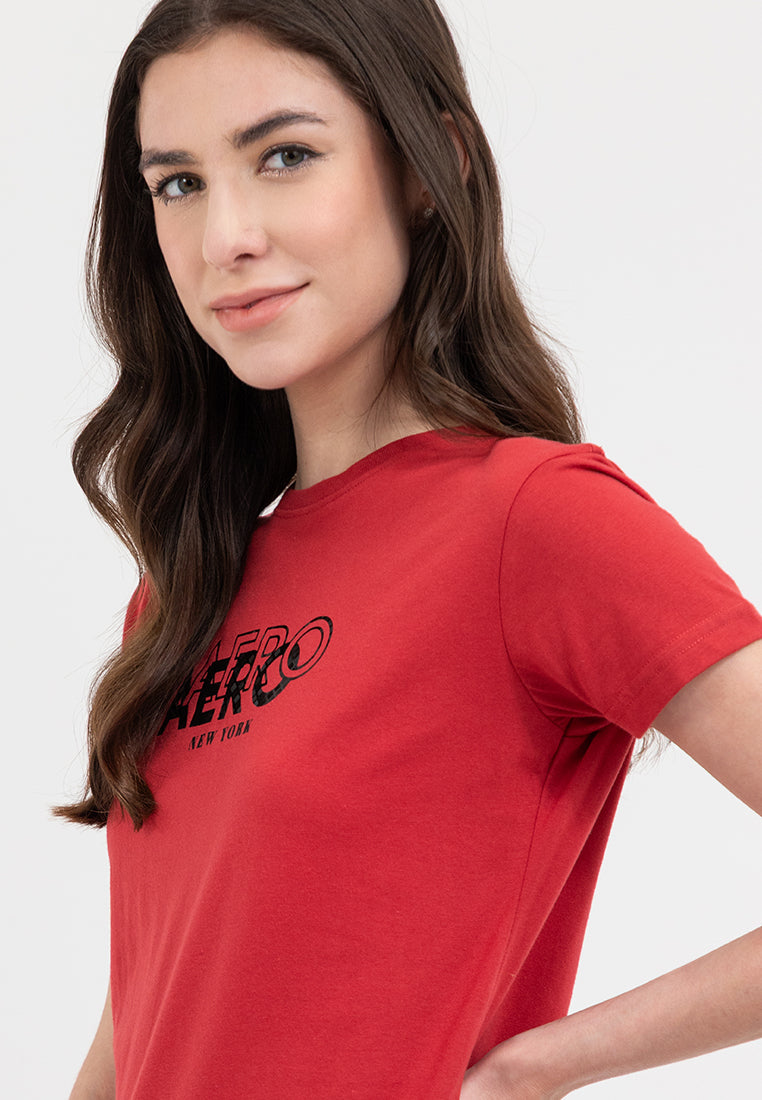 OVERLAPPING LOGO DESIGN TEE Chili Pepper