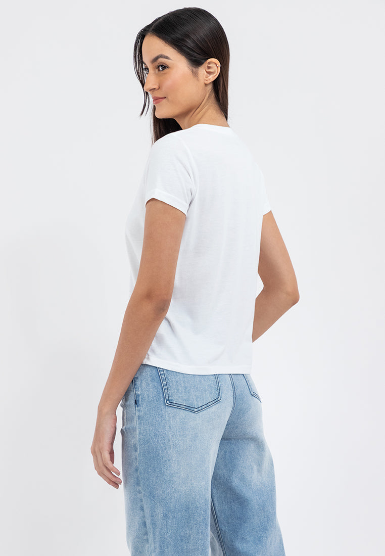 APPLIQUE NYC LOGO TEE