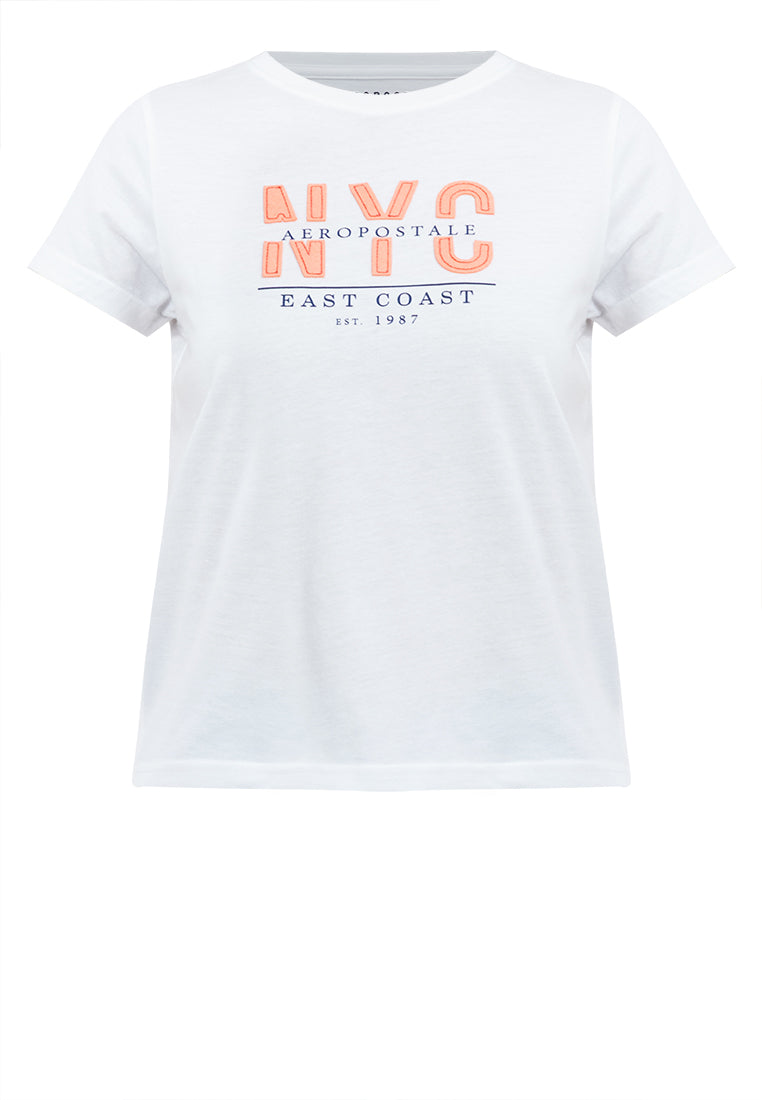 APPLIQUE NYC LOGO TEE