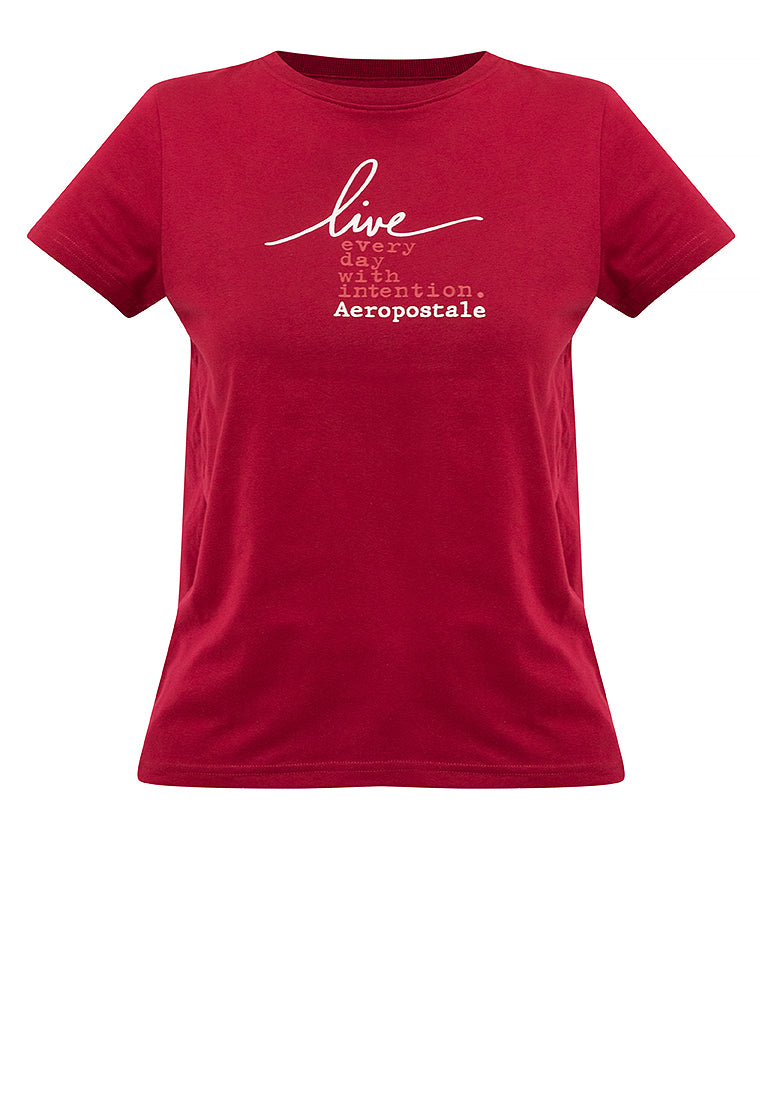 LIVE EVERYDAY WITH INTENTION GRAPHIC TEE