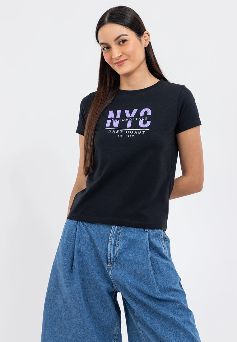 APPLIQUE NYC LOGO TEE